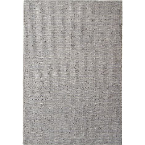MEDIA LIGNES - Tapis en polypropylène et coton motif lignes beige 160x230 (1/5)