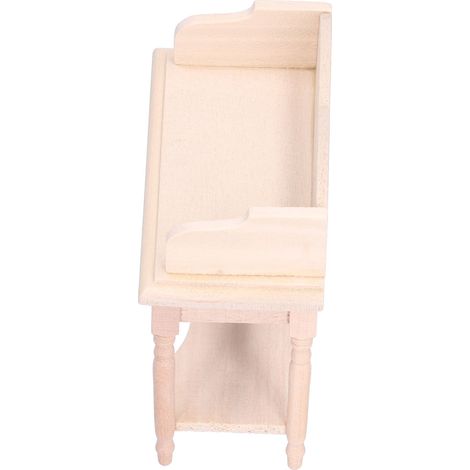 Bureau miniature pour maison de poupée à l'échelle 1:12 - Kit de bricolage - Accessoires et mobilier (1/5)