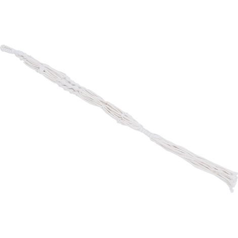 Panier Suspendu pour Plantes en Corde de Coton Tressé - Support de Jardinage Décoratif