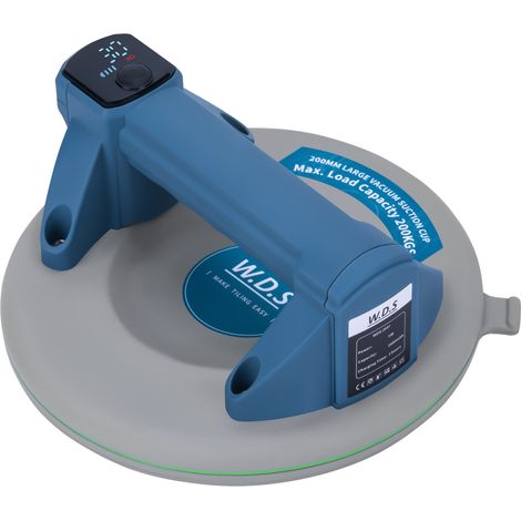 Wiederaufladbarer Saugnapf 200 mm 200 kg USB-C WDS2691