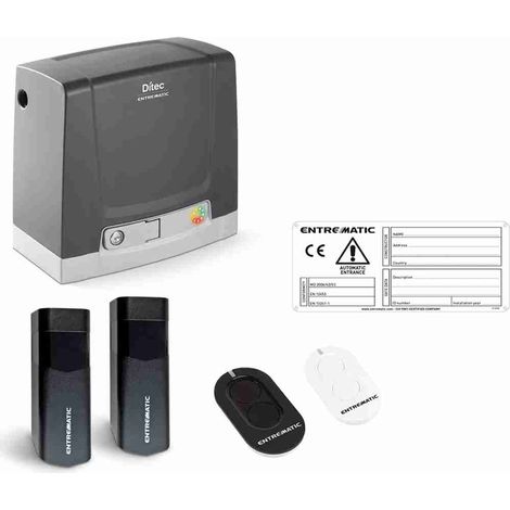 DIT600NESLS Kit Automazione Per Cancelli Scorrevoli NEOS DITEC ENTREMATIC DIT600NESLS 24V 600KG
