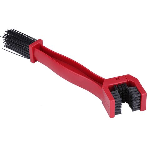 Kit de nettoyage pour chaîne et pédalier moto, motocross, vélo - Brosse de lavage outil dégraissant (1/5)