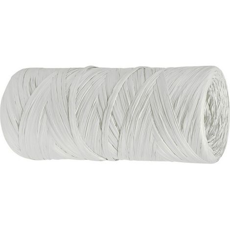 8KG RAFIA SINTETICA A CONETTI COL. AVORIO gr.200 KG 8