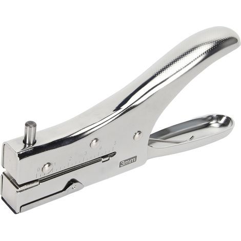Perceuse à main métallique 3mm pour papier, carton et photos - Perforateur simple trou à pénétration profonde et facile à utiliser (1/5)