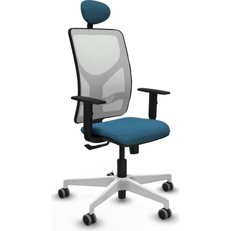 Sedia da ufficio piqueras y crespo Motilla bianco ergonomica comoda (1/2)