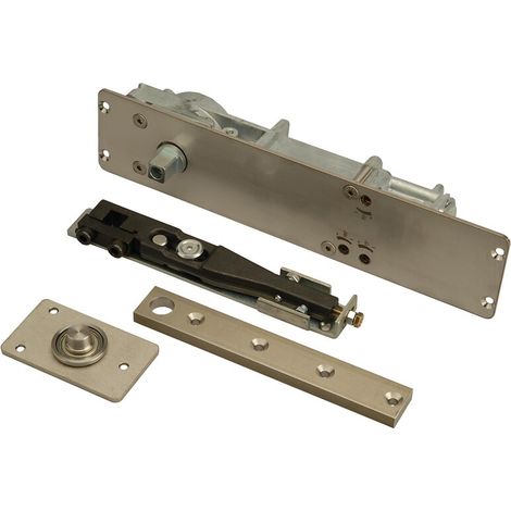 Ferme porte encastré Janus linteau sur platine force 4 - SEVAX