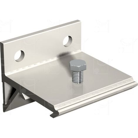 Mantion – Support équerre fixation mural pour rail coulissant – Charge maximale 100kg – Installation rapide – 11013