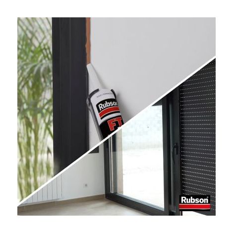 Rubson FT 101 Tuile, Mastic polymère de haute qualité pour joints, fissures, collages, Mastic étanche pour intérieur & extérieur, Mastic multi-matériaux, cartouche de 280 ml (1/3)