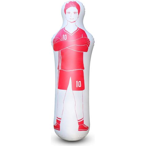 Football Dummy Gonflable Gardien de But air Mannequin Coup Franc Défenseur Mur Football Pratique Tumbler pour Dribbler Mur Passing Drills (1/5)