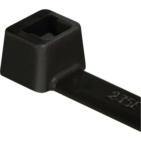 HellermannTyton 111-02217 T50I-PA11-BK (100) Kabelbinder 300 mm 4.60 mm Schwarz 100 St.