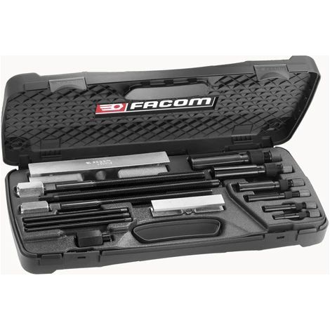 Facom – Coffret multi-outils 9 pièces pour extracteurs diamètre 8-38 mm – Boîte à outils plastique – Maintenance professionnelle