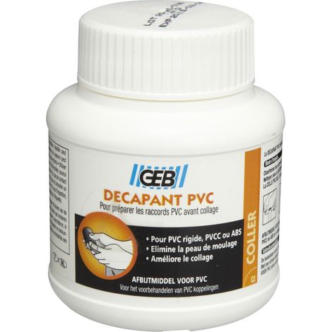 Décapant Pvc Geb 125ml Nettoyage Et Dégraissage Pvc - Geb (1/3)