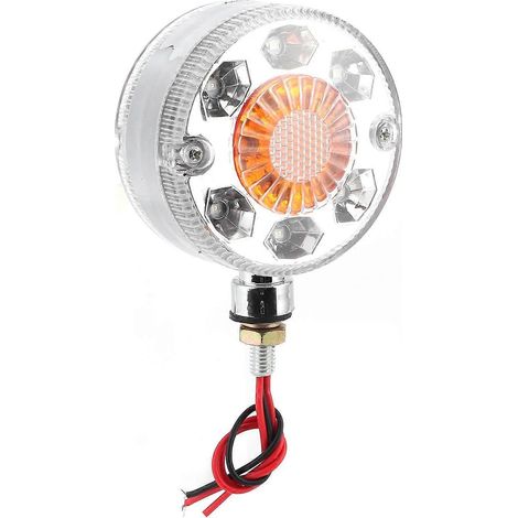 Seitenmarkierungsleuchte Rot Gelb 24 LED 24 V Signalleuchte für LKW Anhänger Lastwagen (1/5)