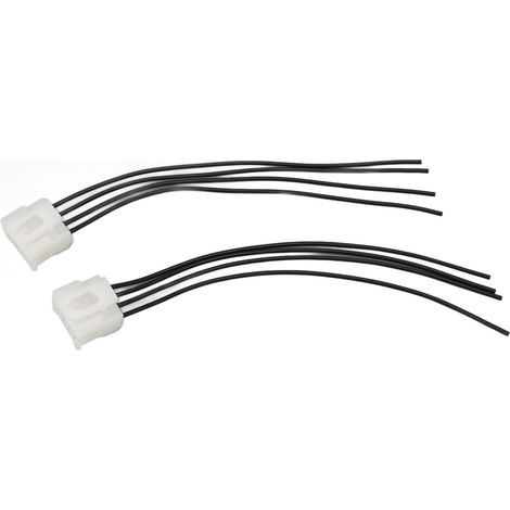 Cableado de luz trasera de 4 pines, conexión estable, resistente a golpes, repuesto para Fiat Grande Punto 2006 a 2012, 2 piezas. (1/5)