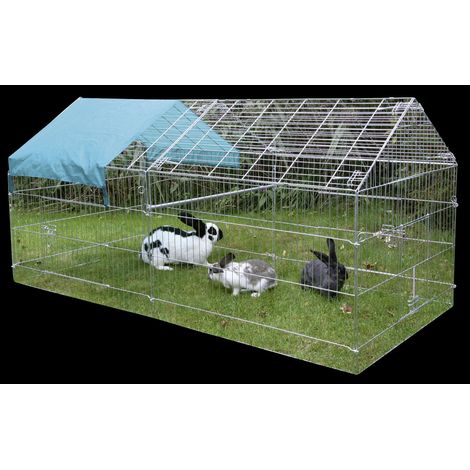 Kerbl Freilaufgehege (L x B x H 220 x 103 x 103 cm, Gitterabstand 3,6 cm) 70345 (1/5)