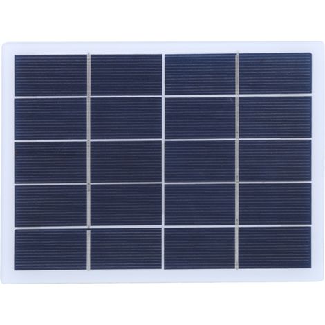 Panneau solaire 3W 5V en silicium polycristallin pour chargeur DIY et batterie (1/5)