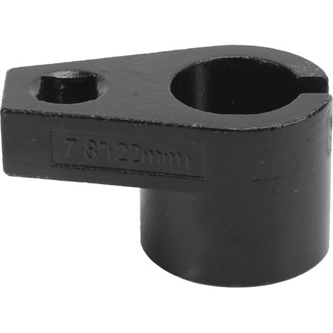 Outil d'extraction pour support de sonde lambda, acier au chrome-vanadium, accessoire de démontage, noir, 22 mm (1/5)