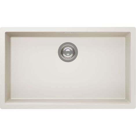 SCHOCK Einbaubecken Cristadur KAIA N-100XL A Magnolia Exzenterbedienung (1/2)