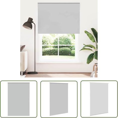 vidaXL Store enrouleur occultant café 150x230 cm largeur du tissu (1/5)