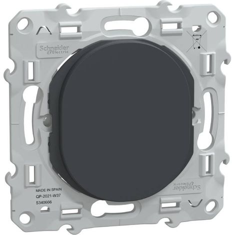obturateur - anthracite - schneider electric s340666 (1/5)