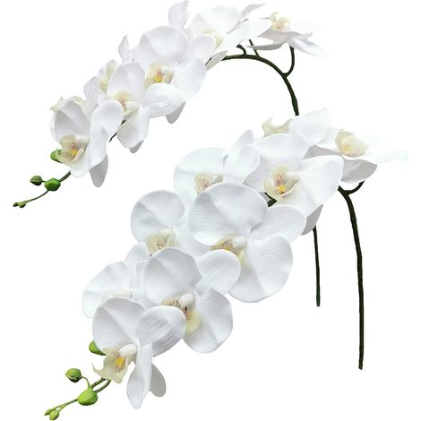 Orchidea farfalla artificiale, bouquet di fiori artificiali, orchidea farfalla