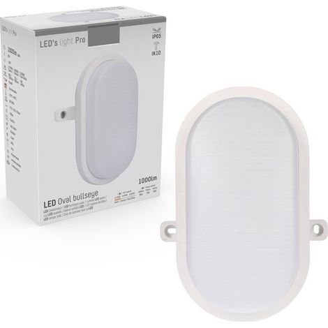 Lampe œil-de-bœuf Proventa CCT pour plafonnier et applique murale - IP65 - Convient à une utilisation intérieure et extérieure - 18 cm - Applique murale - Petite applique - Plafonnier - Lampes de plaf (1/5)