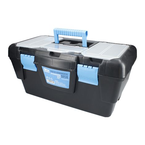 Caja de herramientas Ferrestock Basik 22" azul robusta y práctica (1/5)