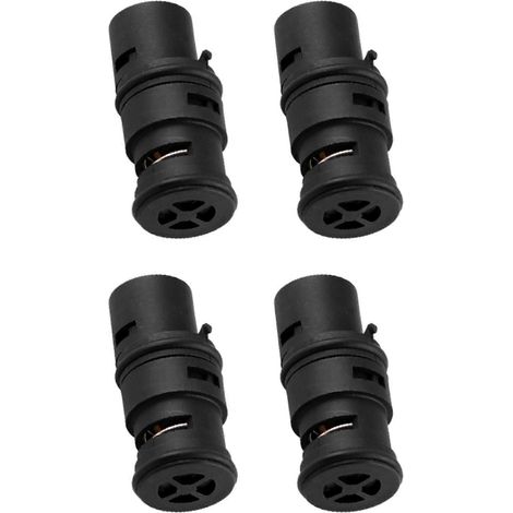Réservoir thermostatique de détente de liquide de refroidissement pour radiateur de refroidissement d'huile (4 pièces) pour BMW E46 X3 E53 E83 E85 17111437362 (1/5)