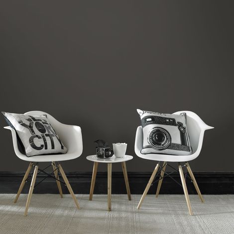 Papier peint intissé Lynn Uni 1005 x 52cm Gris