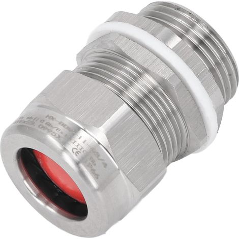 Presse-étoupe étanche en Acier Inoxydable, Connecteur G3/4 Antidéflagrant double étanchéité, Diamètre câble 10-18mm, Filetage M25 NPT 3/4 Pouces (1/5)
