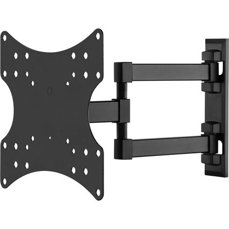 Support Mural articulé pour TV de 58,4 cm à 106,7 cm Poids Maximum 20 kg Plage d'extension de 4,6 cm à 33 cm Motifs VESA jusqu'à 200 x 200 mm (1/5)