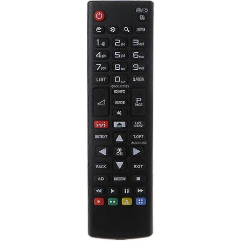 Fernbedienung AKB75095312 für Smart-TVs 49UJ651V, 49UJ655V und 55LJ540V (1/5)