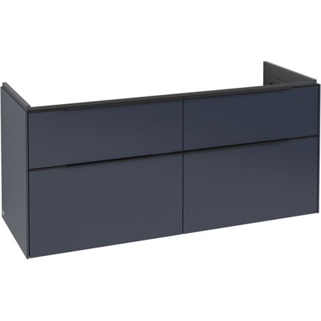 Villeroy & Boch Subway 3.0 armoire sous lavabo, 4 tiroirs, lavabo