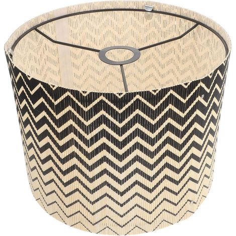 Abat-jour Géométrique Moderne pour Lampe Design Imprimé Éclairage Doux et Chaleureux Adapté pour Suspension et Lampe à Poser Décoration Intérieure Polyvalente (1/5)