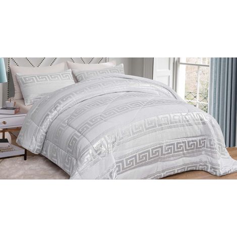 Edredón Invierno Borreguillo Nórdico de Microfibra - 180x240cm con 1 Funda Almohada - 240x260cm con 2 fundas Almohadas- Edredón Extra Suave, Cálido, Gruesa (1/5)