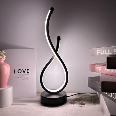 Sorandy Lampe de Bureau en Spirale, Table Chevet LED à intensité (1/4)