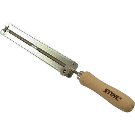 Stihl – Lime pour tronçonner les chaînes de tronçonneuse 56057504327 – Diamètre 4,0 mm – Pour bois dur – Entretien précis et efficace