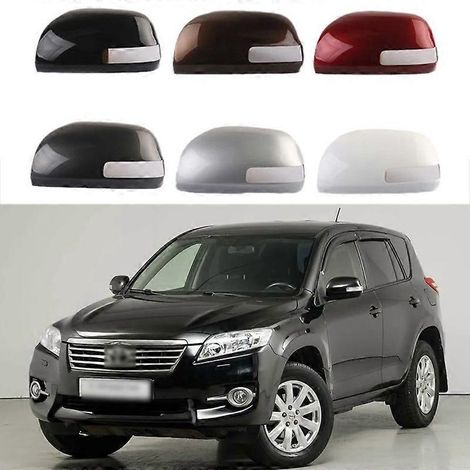 Passend für Toyota Rongfang Toyota Rav4 (Baujahre 2006–2013): Außenspiegelabdeckung, grau, links