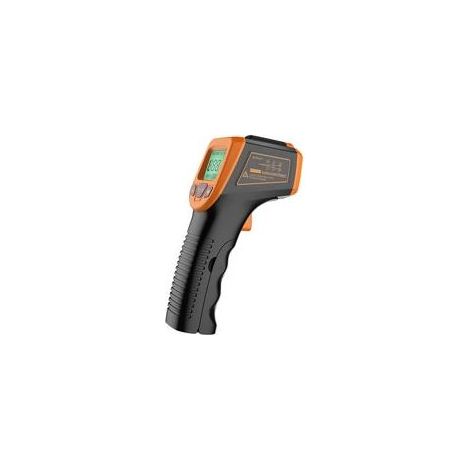 – Infrarot-Heißluftpistole GM320S – Messbereich -50 bis 600 °C – Genauigkeit ±1,5 °C – Hintergrundbeleuchtetes LCD-Display – Stromversorgung: 2 AAA-Batterien (1/5)