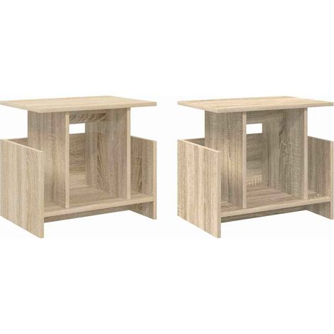Maison Exclusive - TV-Ständer 2 pcs Sonoma-Eiche 50 x 35 x 45 cm