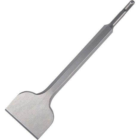 VURAHOME - Burin SDS PLCarrelage, 280mm x 75mm Série d'élargissement de Haute Qualité, Burin à Carreaux BurinCarrelage Burin Plat pour Carreleur Qualité Professionnelle pour Un Usage (1/5)