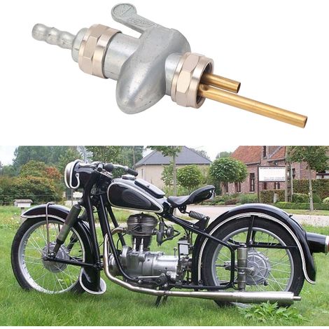 Robinet/vanne de carburant pour BMW R25/3 R26 R27 R50/5 R75/5 R60/6 R90S (MTYP-029) (1/5)
