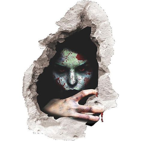 1 Stück Halloween-Aufkleber für Halloween-Dekorationen