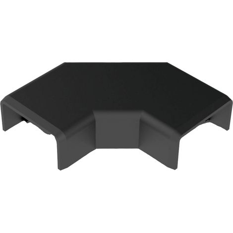 KOPOS 8923FB Kabelkanal Flachwinkel (B x H) 20 mm x 10 mm 1 St. Schwarz