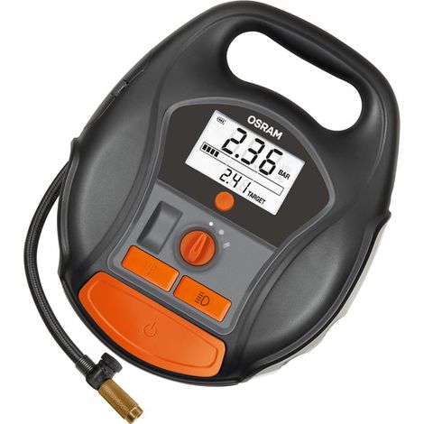 [GEBRAUCHT] B-Ware Osram Akku Luftkompressor Tyr Einflate 6000 Max. 5,5 Bar 45 L/Min Fördermenge