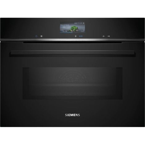 forno combinato integrato mo 45l nero - CM776G1B1 - Siemens (1/7)
