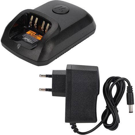 Trywise Chargeur de talkie-walkie 100-240V (prise ue) pour Motorola XIR P8268 DP4400 DP4800 DP4801 DEP550 (1/4)