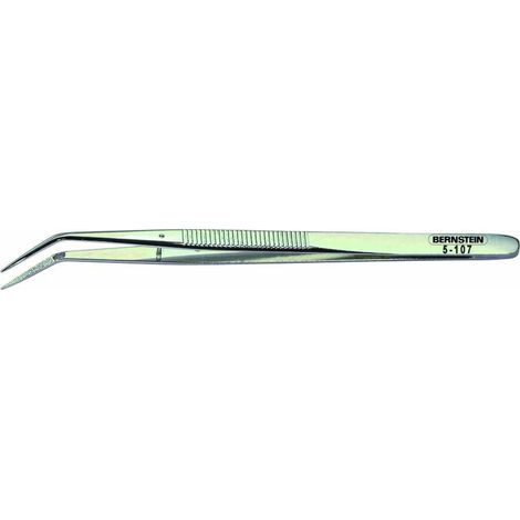 BERNSTEIN Tools for Electronics 5-107  Präzisionspinzette   Spitz, gebogen 150 mm