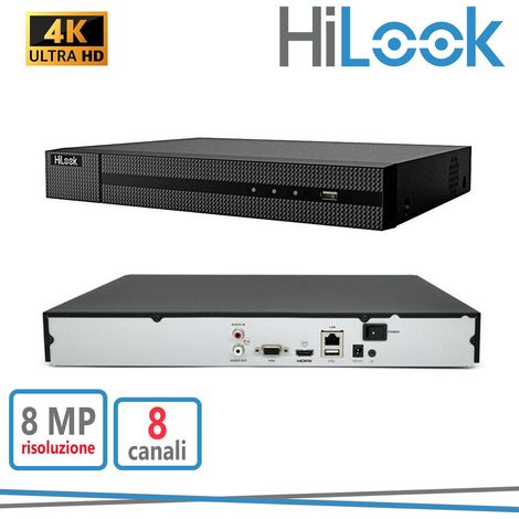 NVR-208MH-C 8CH 4K H.265+ METAL HILOOK 2HHD (1/2)