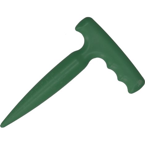 Trousse à planter manuelle en plastique pour repiquage de plants, transplantoir de jardin, outil de plantation, vert, 1 pièce (1/5)